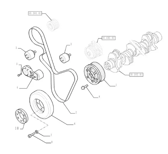 5801459512 - фланец